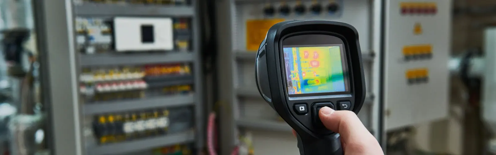Thermal inspection of electrical equipment during preventive maintenance