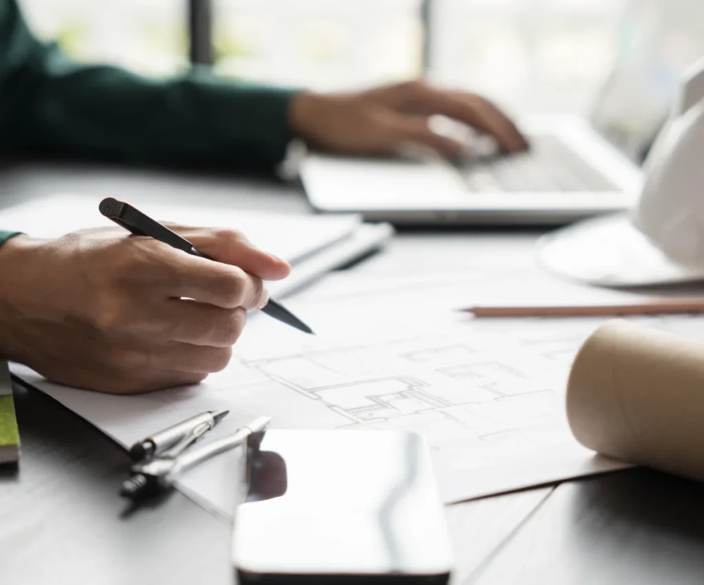 Electrical engineering planning for commercial construction
